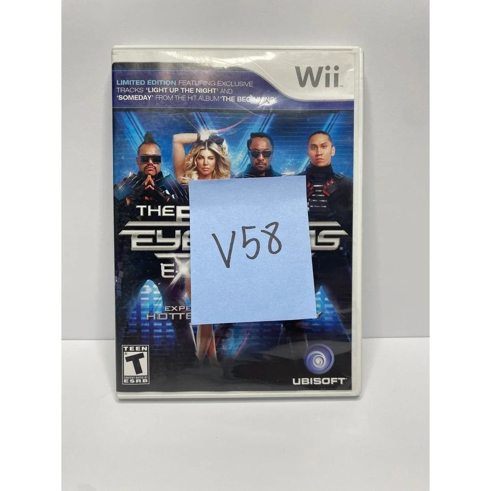 The Black Eyed Peas Experience Nintendo Wii Limited Edition Ubisoft Dance Game
